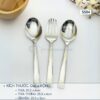 muỗng nĩa phục vụ cao cấp, muỗng nĩa phục vụ khách sạn, muỗng nĩa trộn salad