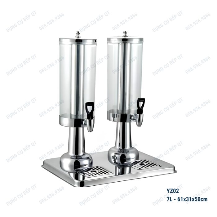Bình Đựng Nước Trái Cây 2 Ngăn 7L