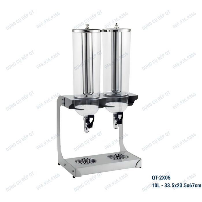 Bình Đựng Nước Trái Cây 2 Ngăn 10L