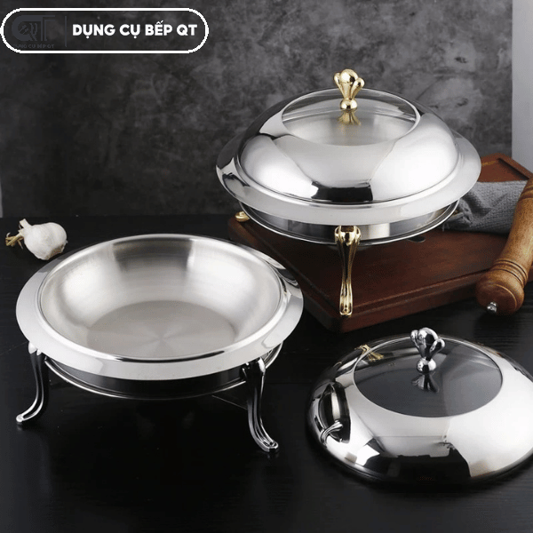 Khay hấp cầy tròn