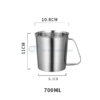 ca đánh sữa inox 304, ca đong inox 304, ca inox cao cấp