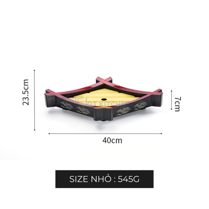 khay đựng sushi hình thoi, khay đựng sushi cao cấp, khay đựng sushi nhật bản