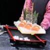khay đựng sushi hình thoi, khay đựng sushi cao cấp, khay đựng sushi nhật bản