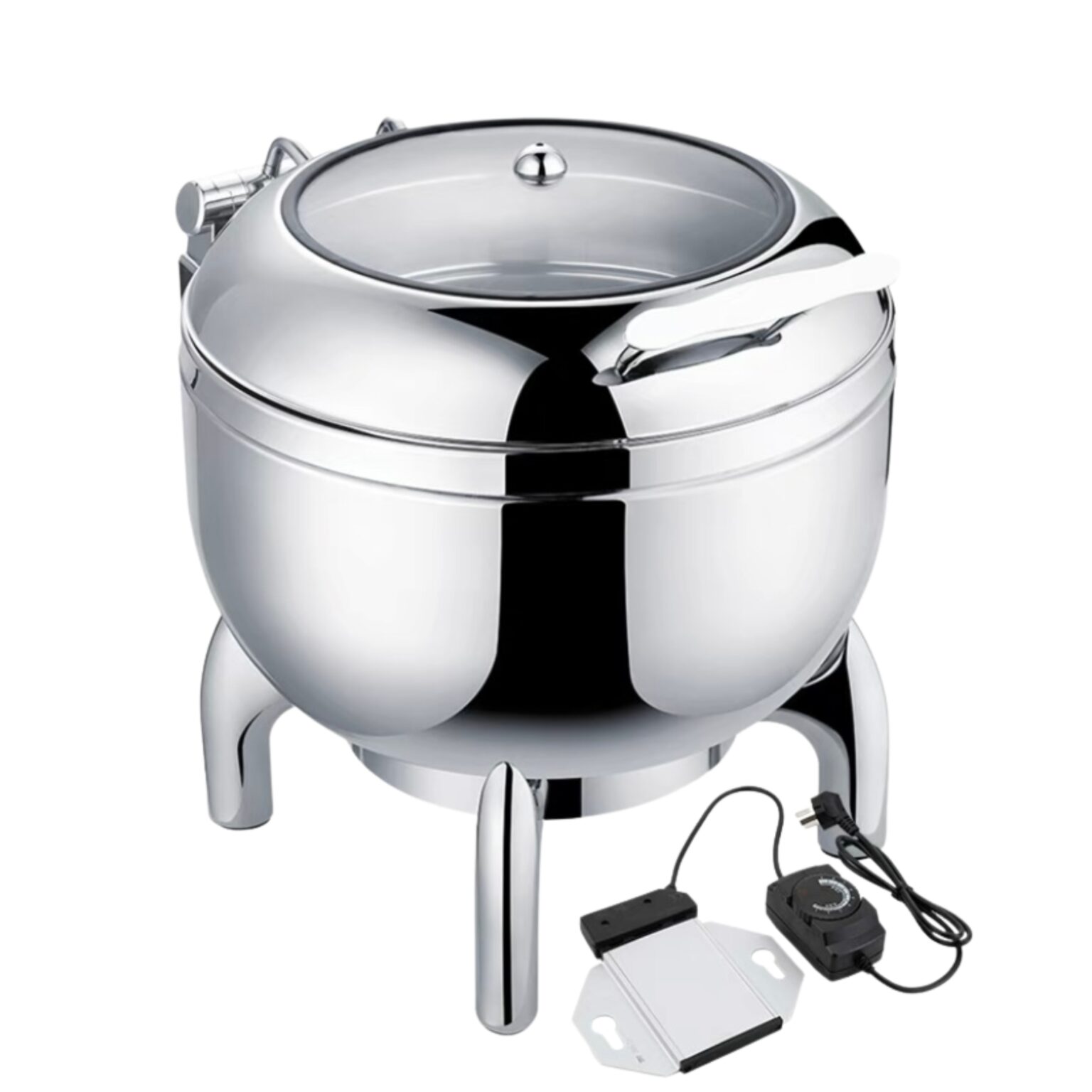 nồi hâm soup buffet tròn cao cấp, nồi hâm soup buffet nhà hàng, nồi buffet tròn