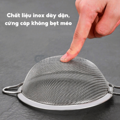 rây lọc inox cao cấp, lọc trà, lọc cháo, lọc bột