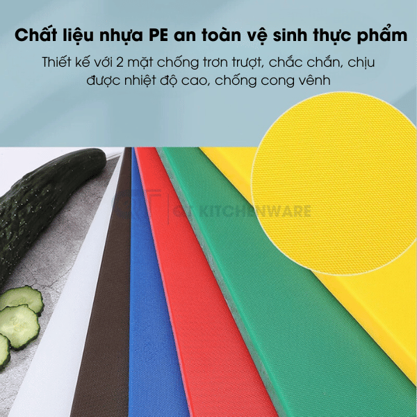 Thớt nhựa chữ nhật 40x30 nhựa PE 