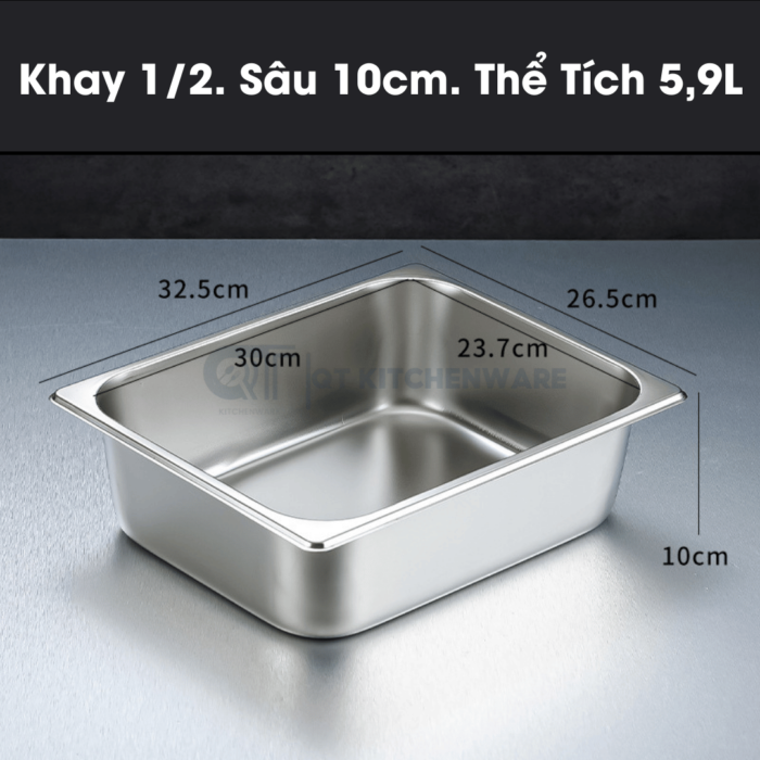 khay inox đựng thức ăn cao cấp, khay GN, khay inox đựng topping, khay GN cao cấp, khay inox đựng thực phẩm, khay inox đựng đồ ăn