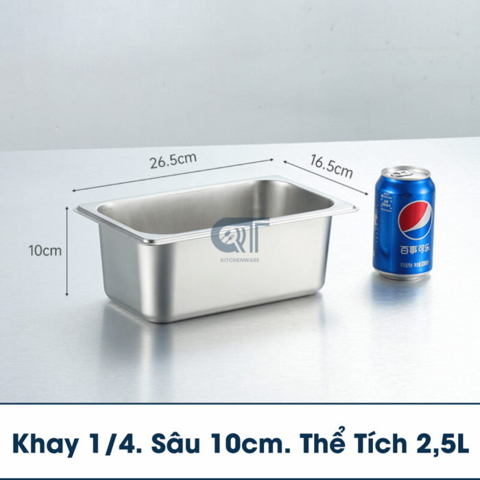 khay inox đựng thức ăn cao cấp, khay GN, khay inox đựng topping, khay GN cao cấp, khay inox đựng thực phẩm, khay inox đựng đồ ăn