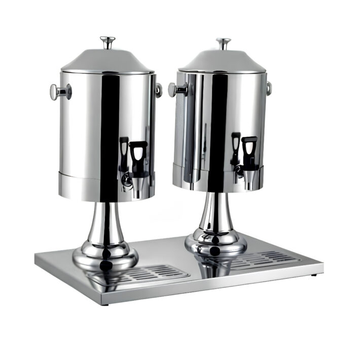 Bình Đựng Nước Trái Cây Inox 2 Ngăn 18L