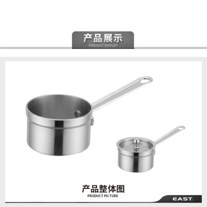 Cốc Đựng Sốt Tay Cầm Inox EAST 125241