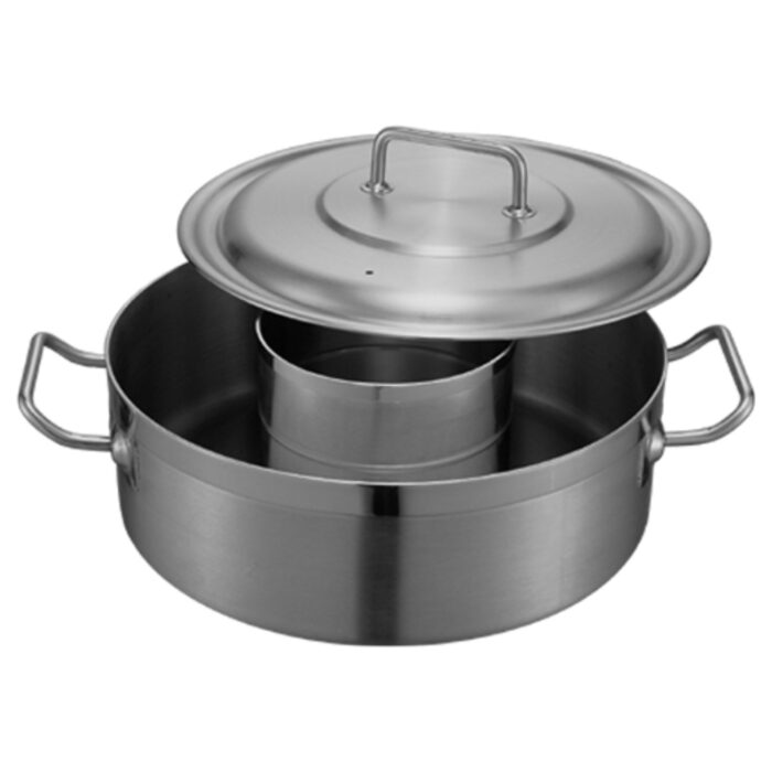 Nồi Lẩu Inox 3 đáy 2 Ngăn EAST 110659