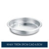 khay inox tròn buffet, khay inox buffet đơn, khay tròn inox cao cấp, khay đựng món buffet.