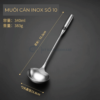 Muôi Xào Inox Cán Inox Cán Gỗ HK