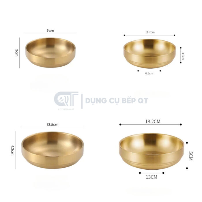 bát inox hàn quốc 2 lớp cao cấp, bát inox 2 lớp hàn quốc, bát hàn quốc inox 2 lớp