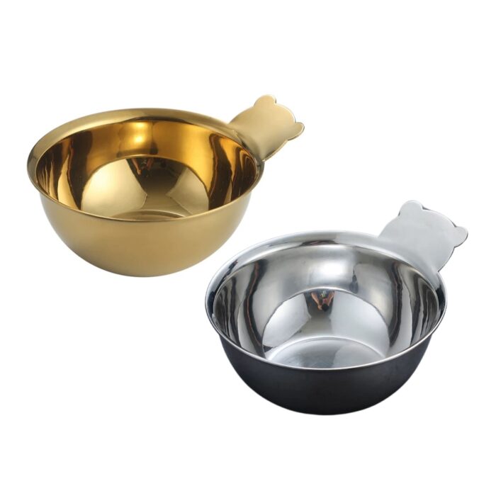bát inox hàn quốc tay gấu cao cấp, bát inox 2 lớp tay gấu, bát hàn quốc tay gấu