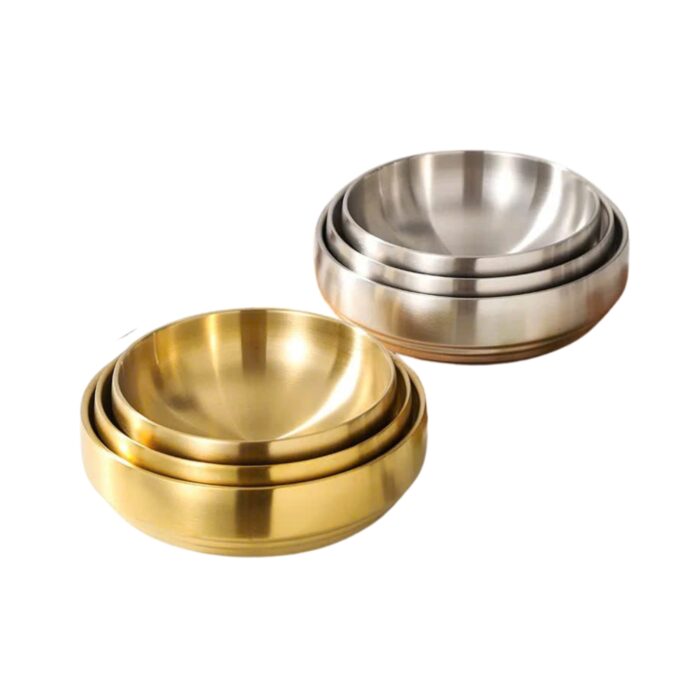 bát mì lạnh hàn quốc inox 2 lớp cao cấp, bát inox hàn quốc 2 lớp, bát hàn quốc inox 2 lớp, bát đựng mì lạnh