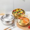 bát mì lạnh hàn quốc inox 2 lớp cao cấp, bát inox hàn quốc 2 lớp, bát hàn quốc inox 2 lớp, bát đựng mì lạnh