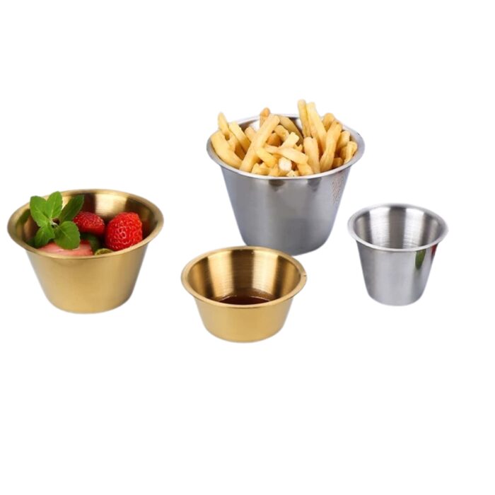 chén đựng sốt inox hàn quốc cao cấp, bát đựng sốt hàn quốc, chén đựng nước chấm hàn quốc, bát bé đựng nước chấm, chén inox 2 lớp đựng sốt