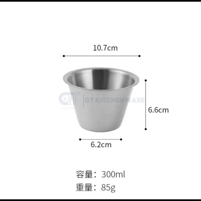 chén đựng sốt inox hàn quốc cao cấp, bát đựng sốt hàn quốc, chén đựng nước chấm hàn quốc, bát bé đựng nước chấm, chén inox 2 lớp đựng sốt