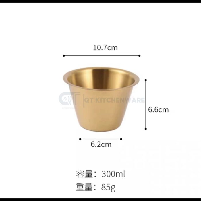 chén đựng sốt inox hàn quốc cao cấp, bát đựng sốt hàn quốc, chén đựng nước chấm hàn quốc, bát bé đựng nước chấm, chén inox 2 lớp đựng sốt