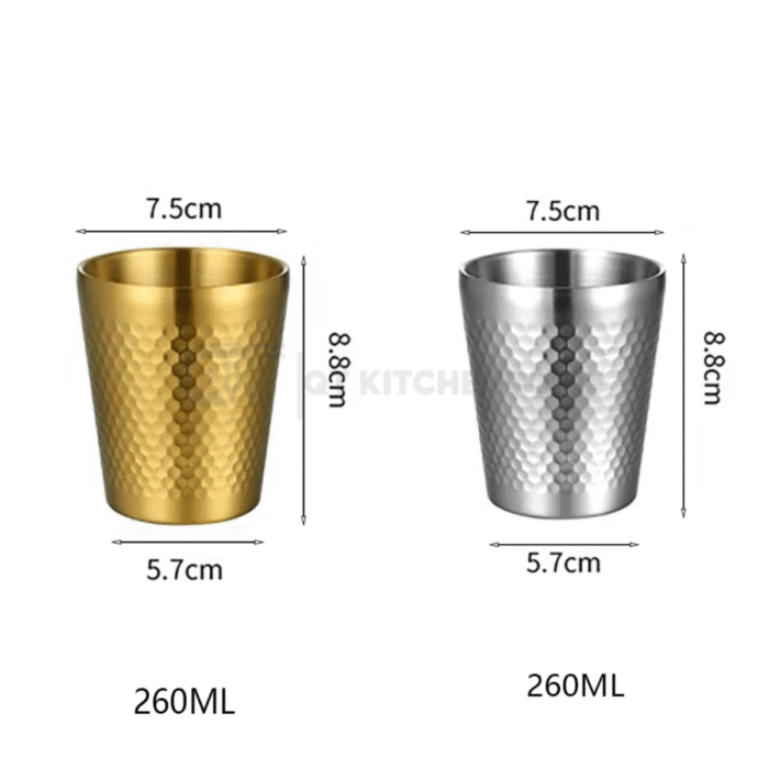 cốc kim cương inox 2 lớp cách nhiệt hàn quốc