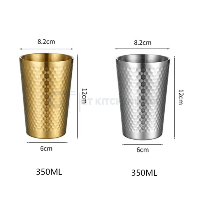 cốc kim cương inox 2 lớp cách nhiệt hàn quốc