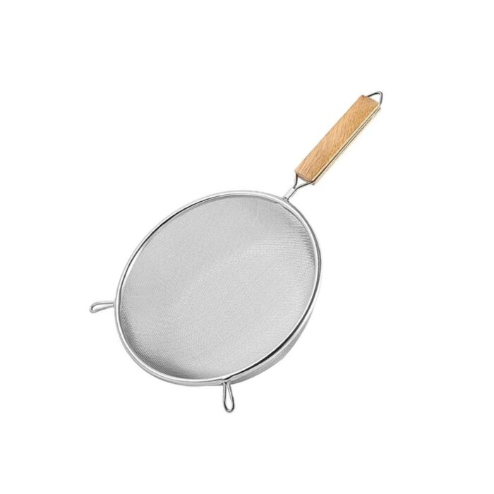 rây lọc inox cán gỗ cao cấp, rây lọc inox nhà hàng khách sạn, rây lọc công nghiệp