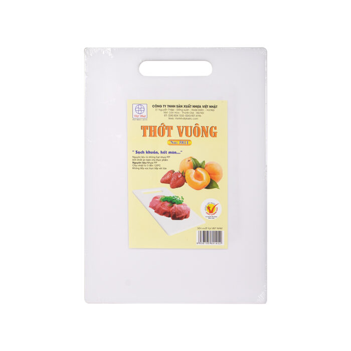 thớt nhựa chữ nhật cao cấp, thớt 31x22cm, thớt nhựa công nghiệp, thớt nhựa nhà hàng