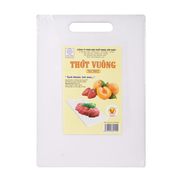 thớt nhựa chữ nhật cao cấp, thớt 35x25cm, thớt nhựa công nghiệp, thớt nhựa nhà hàng