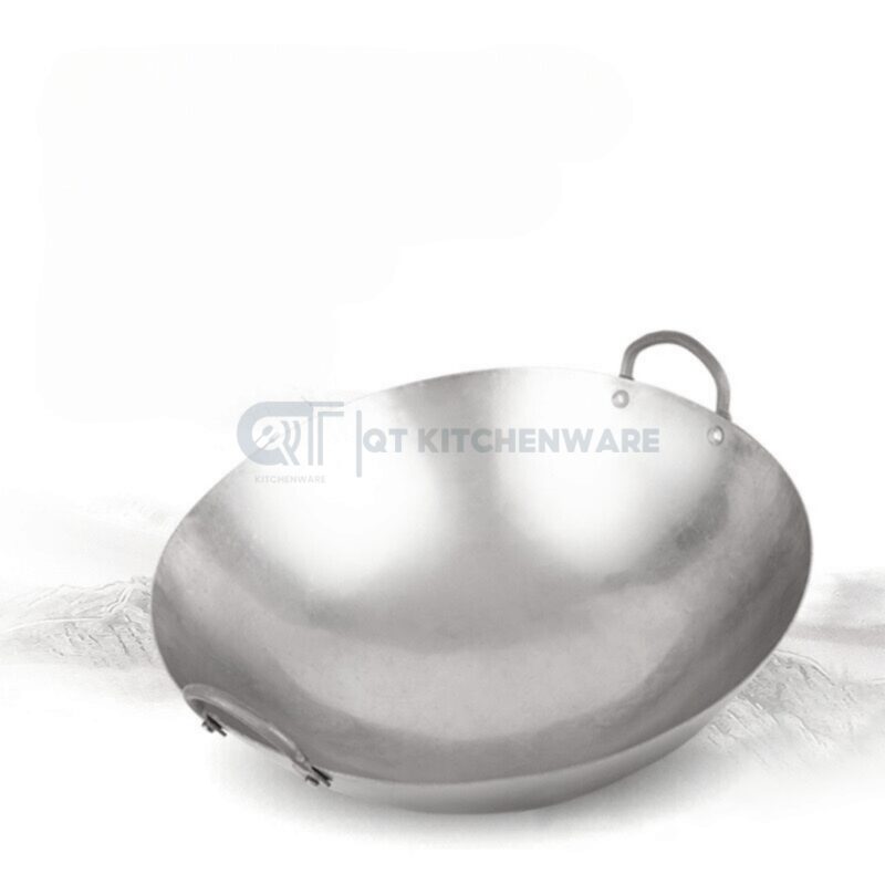 Chảo thép 2 quai công nghiệp