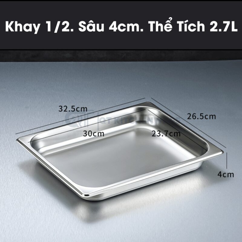 khay inox đựng thực phẩm
