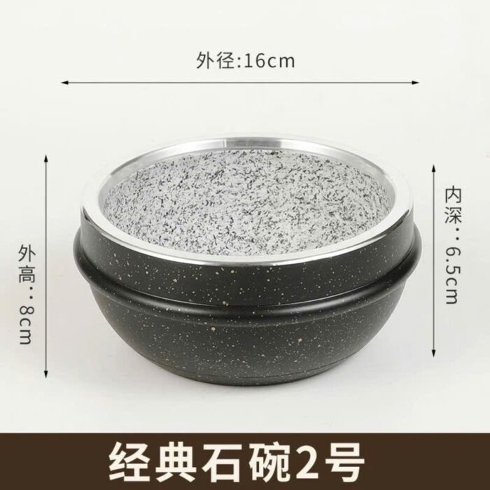 bát đá hàn quốc có nắp cao cấp, bát đá hàn quốc giữ nhiệt, bát đá giữ nhiệt, thố đá hàn quốc