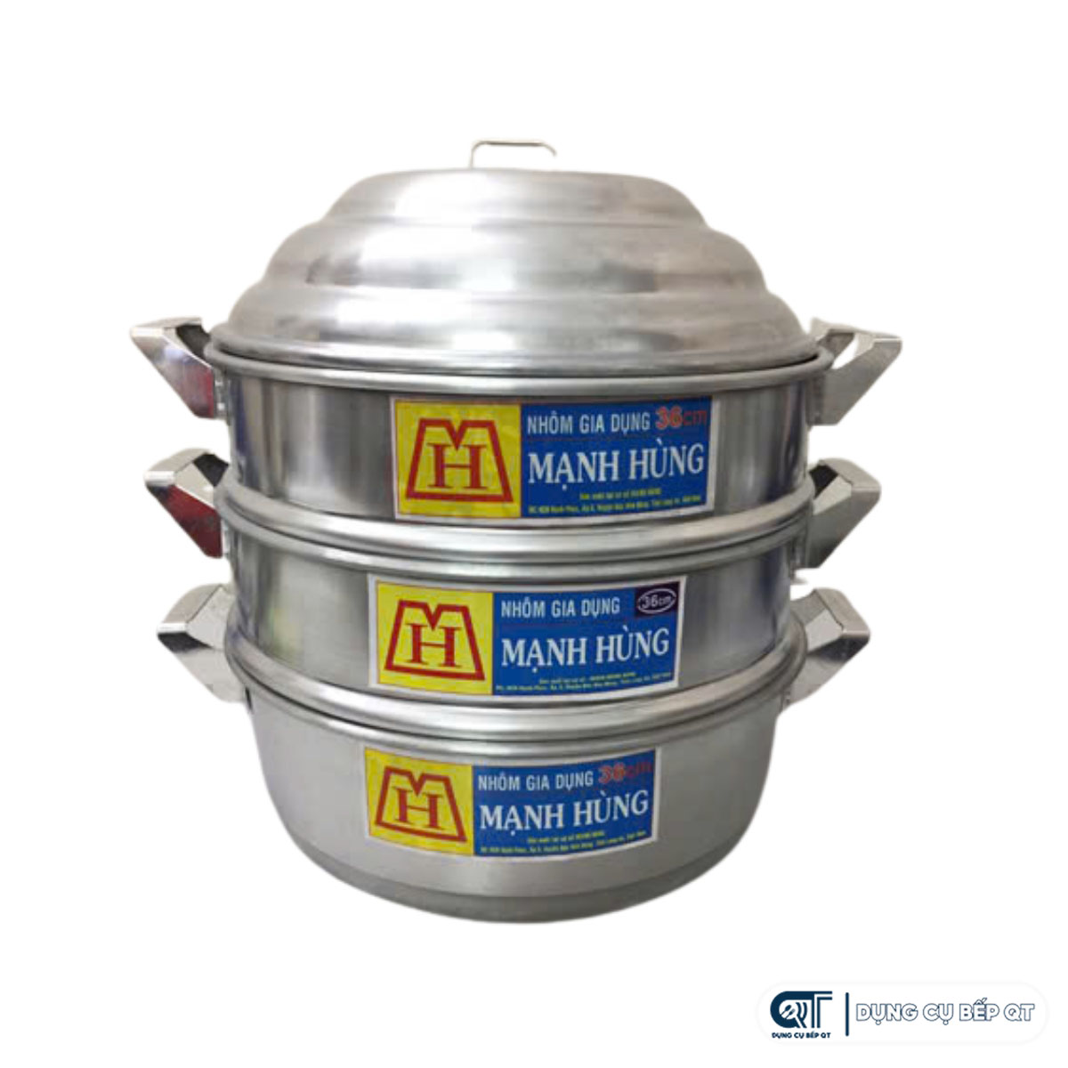 Xửng hấp nhôm có nắp nhôm