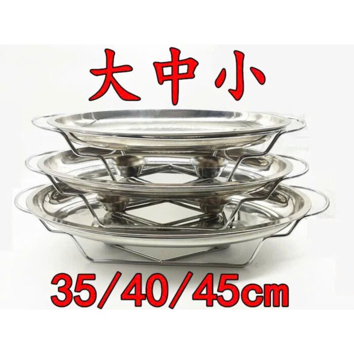 khay hấp cá inox bầu dục cao cấp, khay hấp cá cao cấp