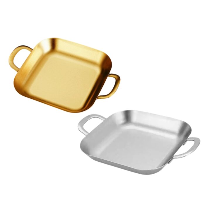 khay inox vuông tay cầm hàn quốc cao cấp, khay vuông inox tay bê hàn quốc, đĩa inox tròn hàn quốc đế bằng cao cấp, đĩa hàn quốc đế bằng, đĩa inox tròn đế bằng, đĩa inox 2 lớp hàn quốc, đĩa inox hàn quốc 2 tay bê cao cấp