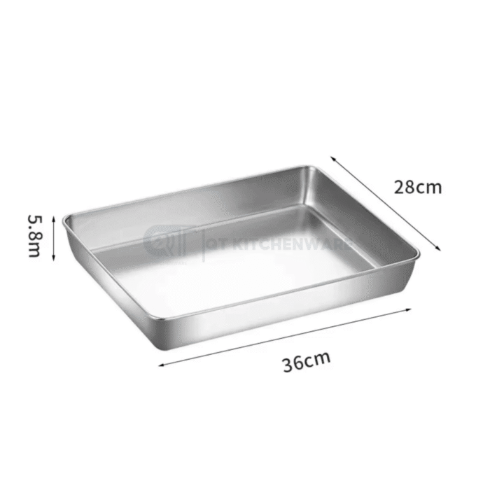 Khay Phần Inox Hàn Quốc Bạc Vàng Bày Đồ