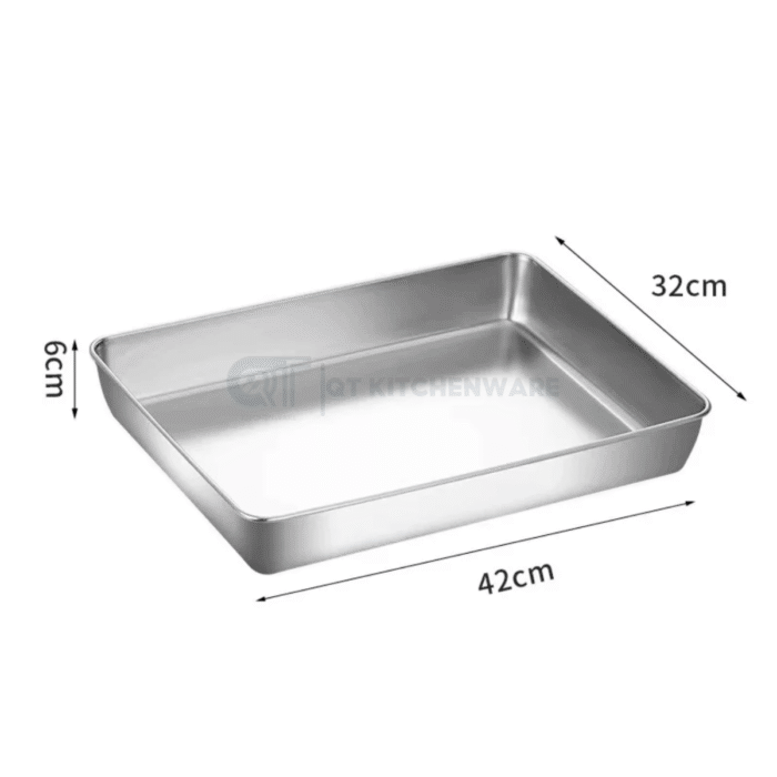 Khay Phần Inox Hàn Quốc Bạc Vàng Bày Đồ