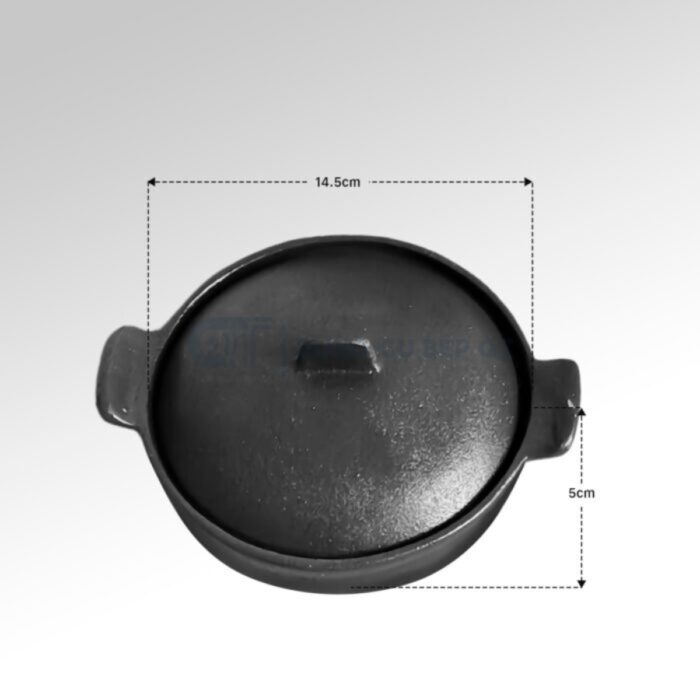 thố gang đen chống dính cao cấp, thố gang, nồi gang