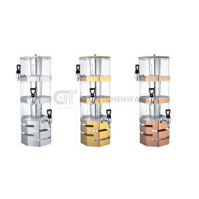 Bình đựng nước trái cây đa tầng có thiết kế tinh tế, nổi bật 