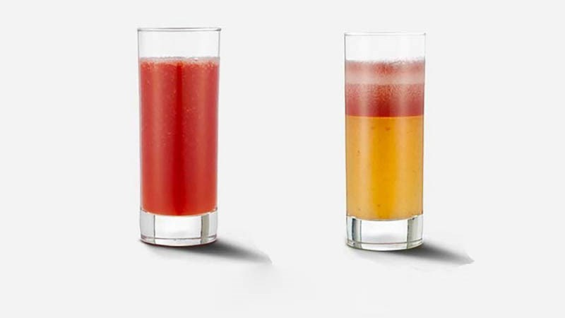 Bình đựng nước trái cây giá rẻ có thể không đảm bảo giữ nguyên hương vị và kết cấu của nước ép