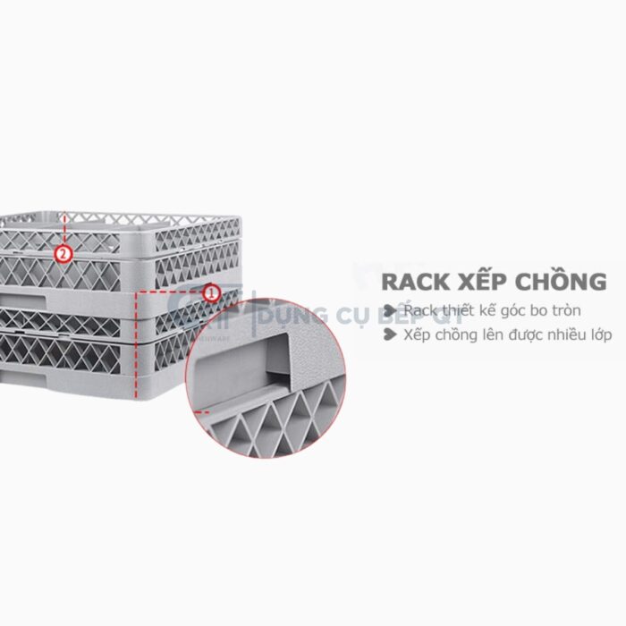 rack đựng ly cốc cao cấp, rack đựng ly cốc 9 ngăn, rack đựng ly cốc 16 ngăn cao cấp, rack 16 ô, rack nhựa 16 ly