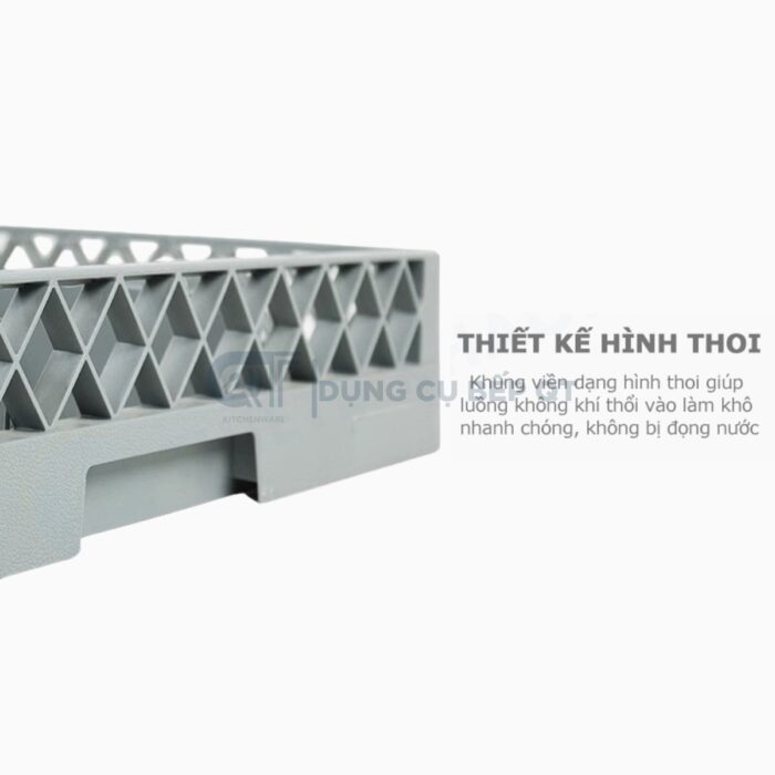 rack đựng ly cốc cao cấp, rack đựng ly cốc 9 ngăn, rack đựng ly cốc 16 ngăn cao cấp, rack 16 ô, rack nhựa 16 ly