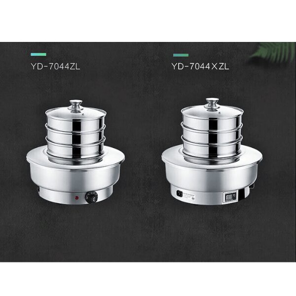 Bếp hấp dimsum inox được ưa chuộng khi có độ bền vượt trội