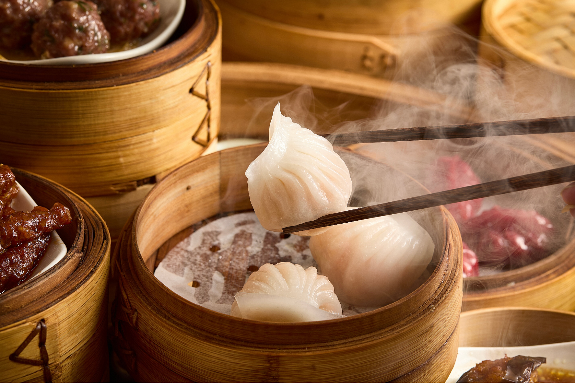 Các món dimsum mang trong mình hương vị đặc trưng, thơm ngon khó cưỡng