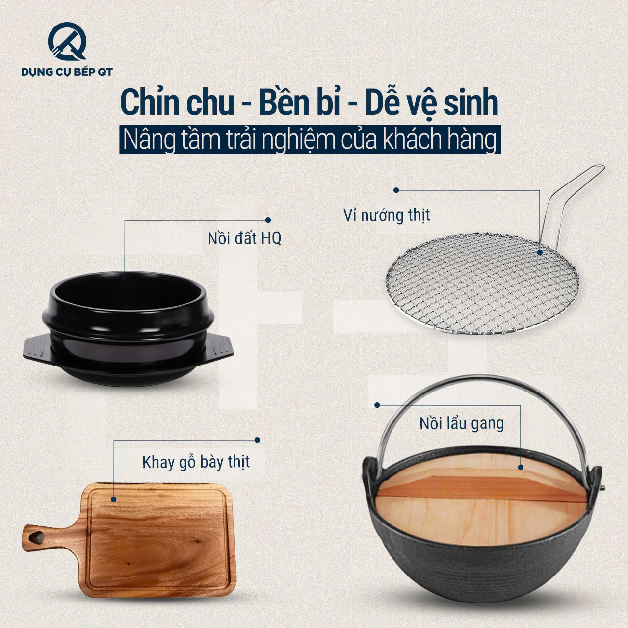 đồ bếp nhà hàng Hàn 