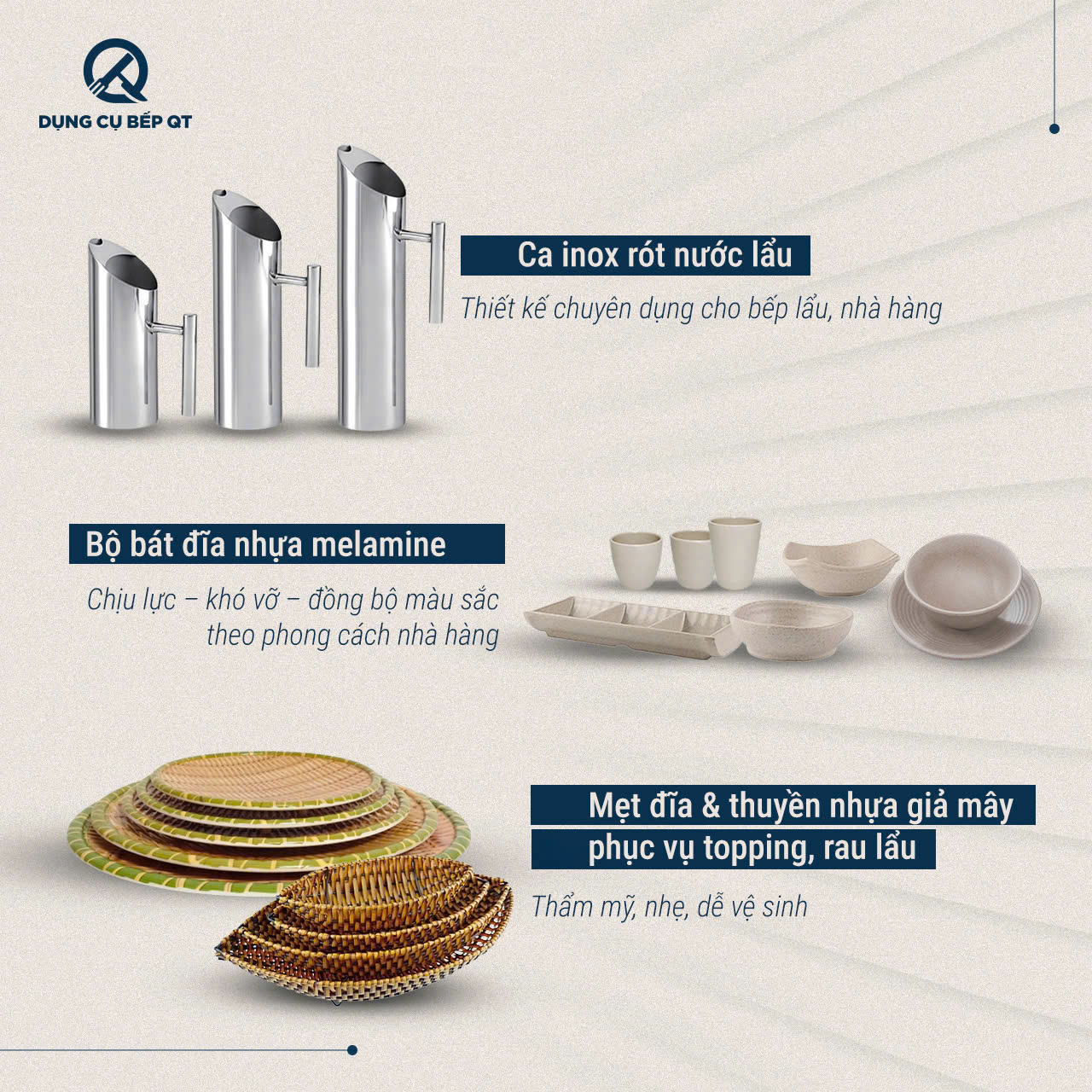 đồ dùng bếp nhà hàng lẩu