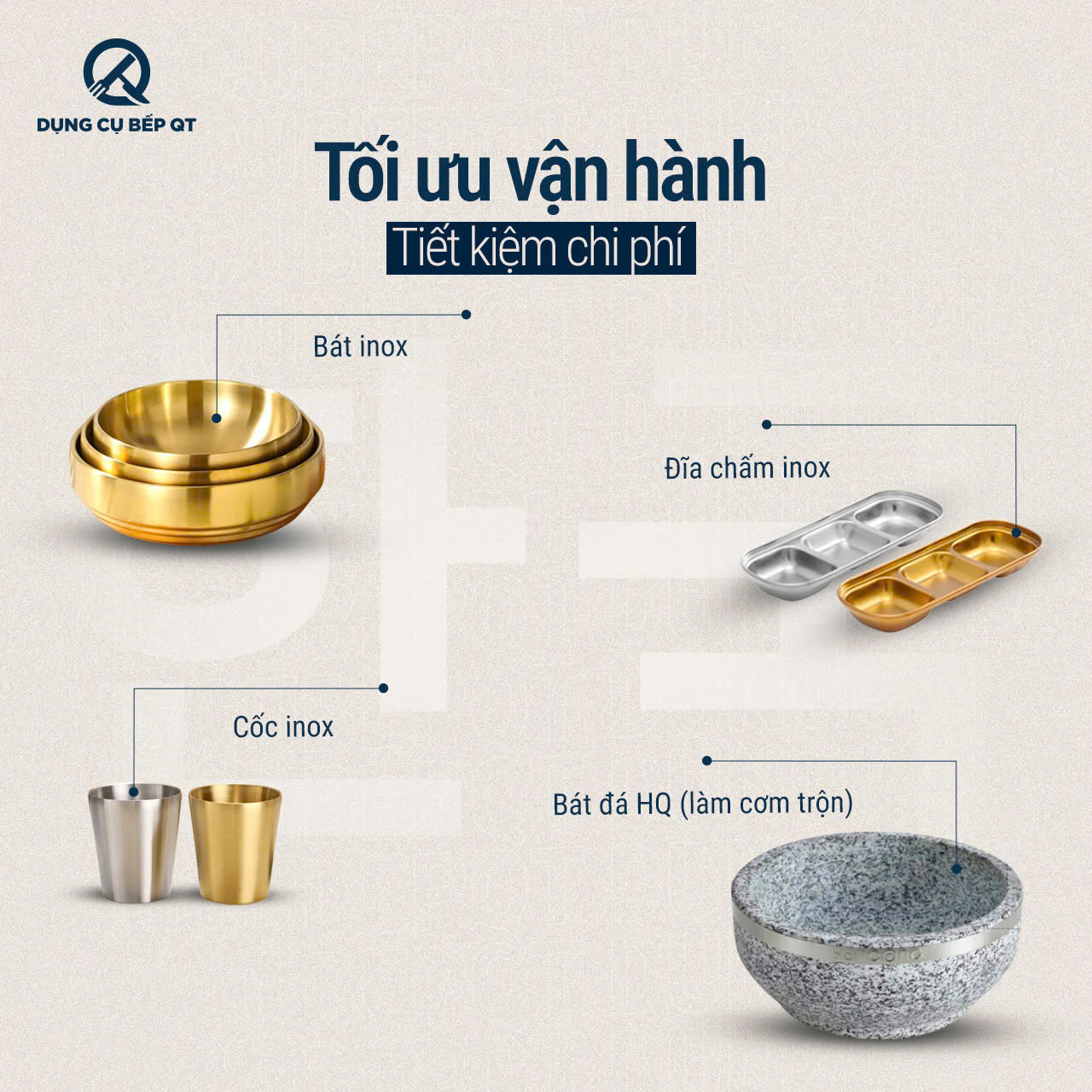 đồ bếp nhà hàng Hàn 