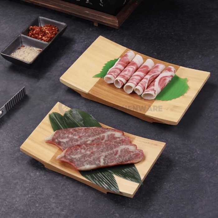 dụng cụ buffet gỗ