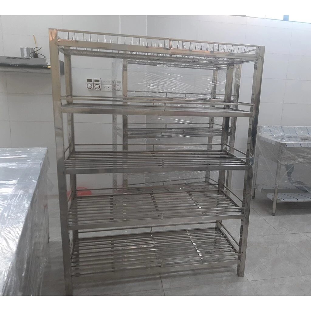 Giá/ kệ để bát đĩa nhà hàng góp phần nâng cao hiệu quả vận hành bếp 