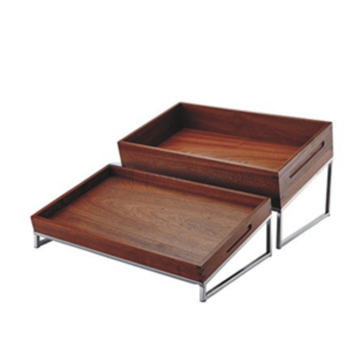 Giá kê bày buffet gỗ